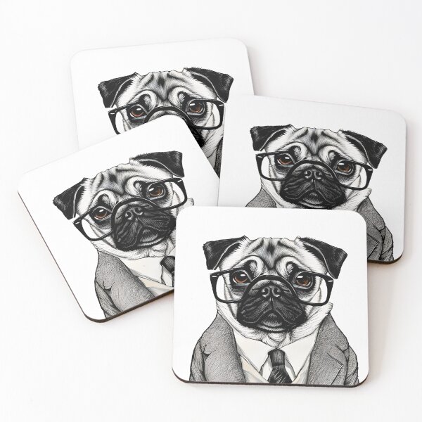 Item preview, Professor Pug designed and sold by Its-a-wild-life.