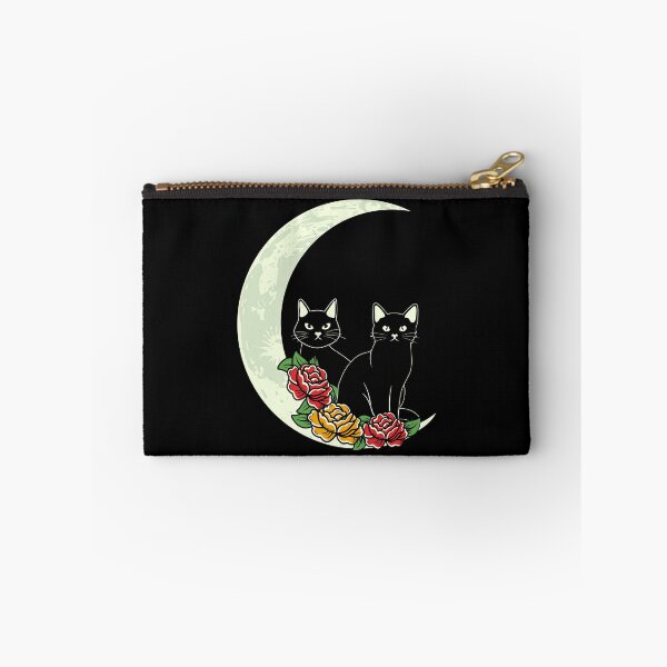 Item preview, Cats sitting on a moon designed and sold by SushiAnn.