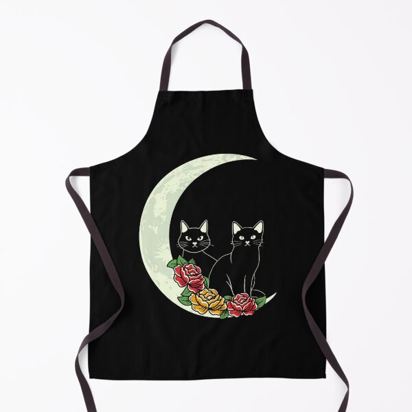 Item preview, Cats sitting on a moon designed and sold by SushiAnn.