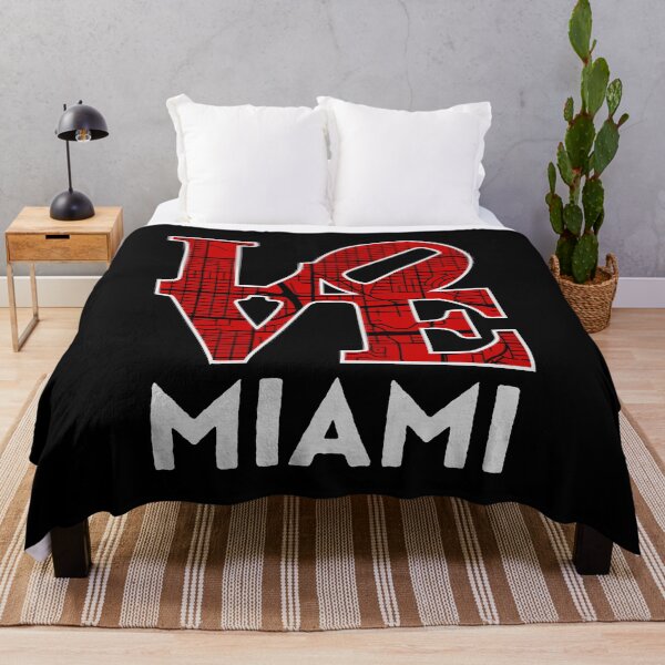 Item preview, Love Miami City Map Miami 305 designed and sold by pixeljamz.
