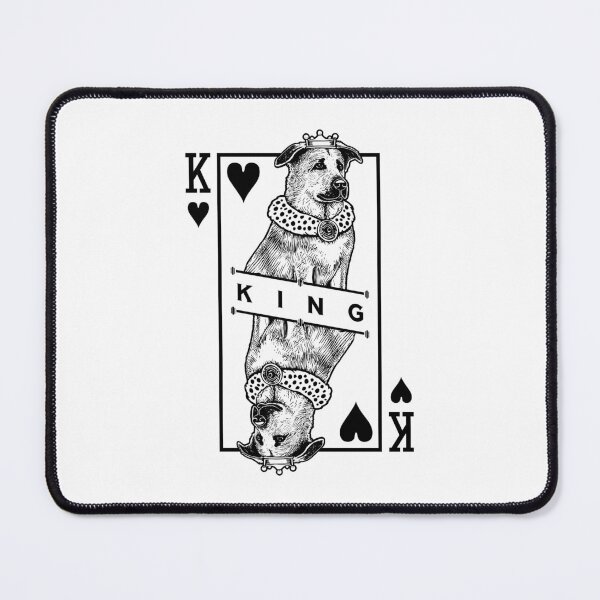 Item preview, Chinook King Of Hearts Funny Dog Lover Pop Art designed and sold by GrandeDuc.