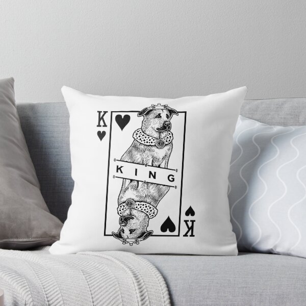 Item preview, Chinook King Of Hearts Funny Dog Lover Pop Art designed and sold by GrandeDuc.