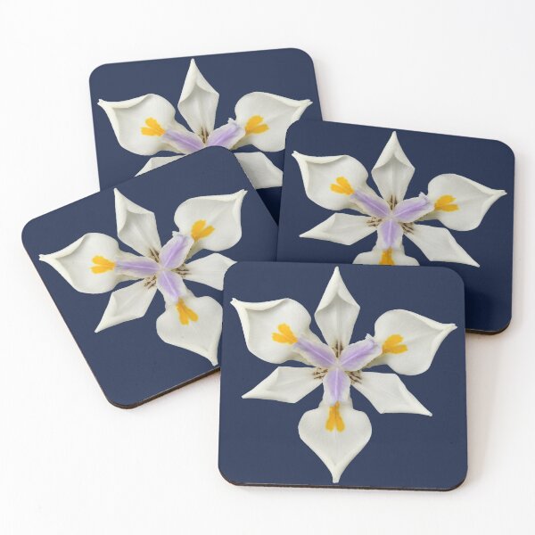 Item preview, African Iris on dark blue designed and sold by quentinjlang.