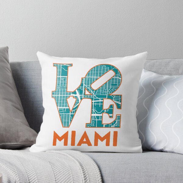 Item preview, Love Miami City Map Miami 305 designed and sold by pixeljamz.