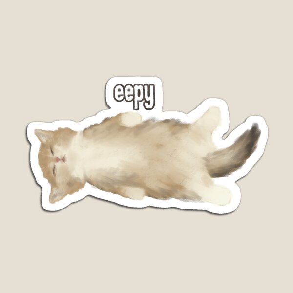 Item preview, eepy cat designed and sold by T0yDancer.