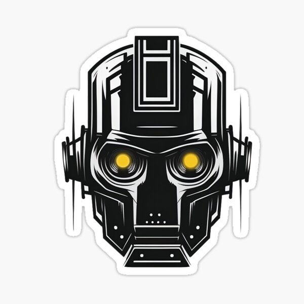 Killer robots are stupid Sticker