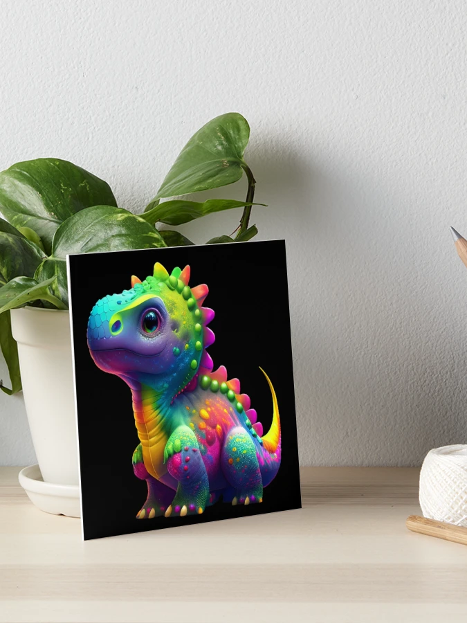 Yard on sale Card Lawn Decor: Baby Dino Baby Dino Colorful, Cute Baby Dino RA1018HS