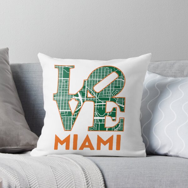 Item preview, Love Miami City Map Miami 305 designed and sold by pixeljamz.