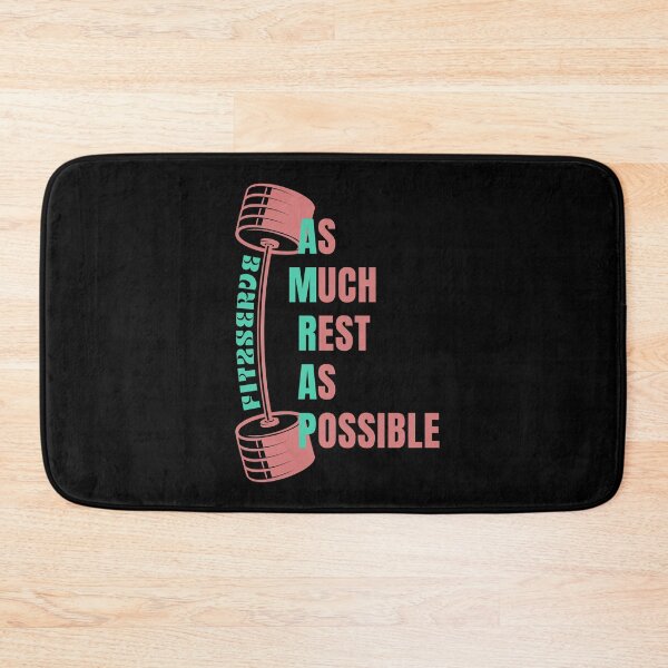 Item preview, Copy of as much rest as possible amrap funny fit2serve designed and sold by Binohshop.