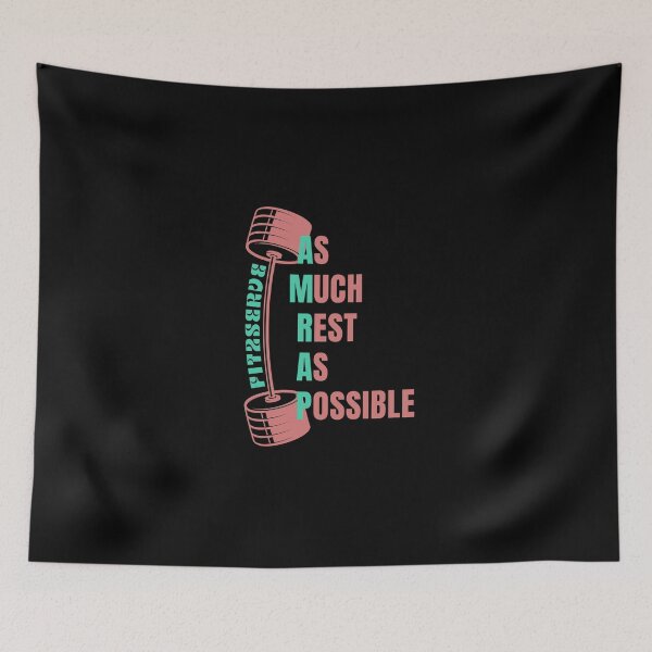 Item preview, Copy of as much rest as possible amrap funny fit2serve designed and sold by Binohshop.