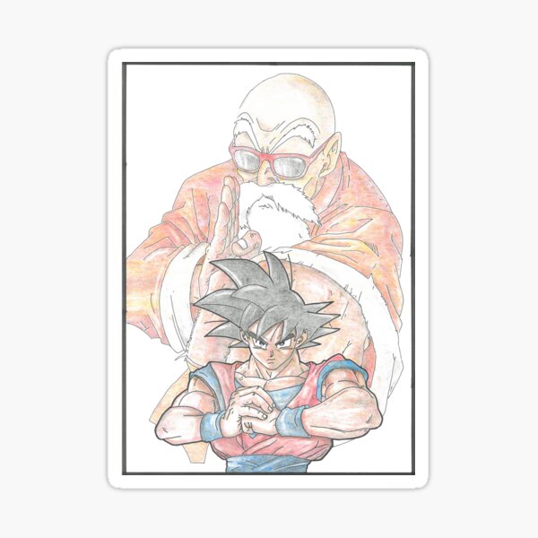 roshi and son goku