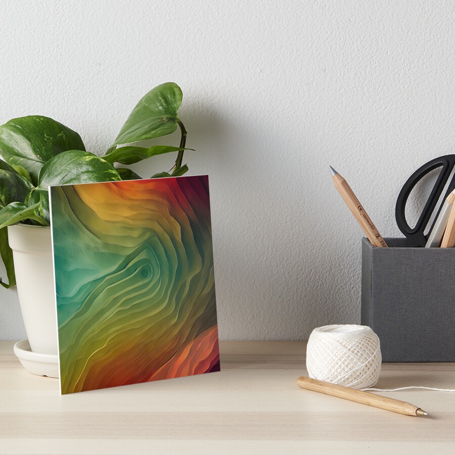 Item preview, Art Board Print designed and sold by futureimaging.