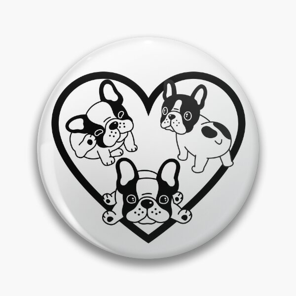 Item preview, I Love French Bulldog designed and sold by Jettart.