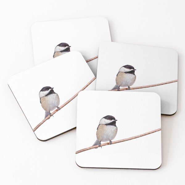 Item preview, Black capped chickadee bird designed and sold by KRFNatureGifts.