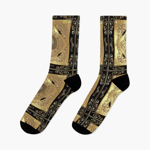 Item preview, Greek Key Diamond Ornate Baroque Golden designed and sold by Yiorgos Designs.