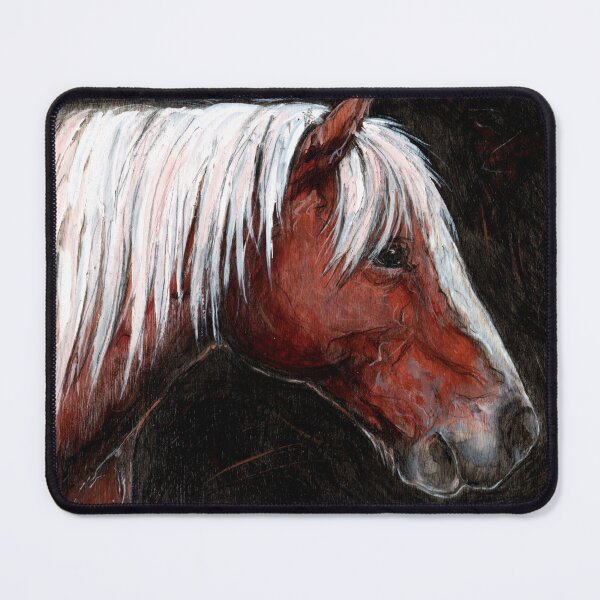Item preview, Charcoal and Acrylic Horse Painting Art designed and sold by EmeraldArtwork.