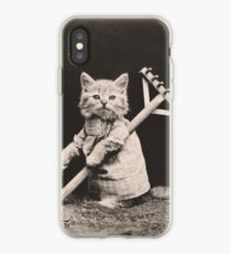 Farming kittens iPhone Case
