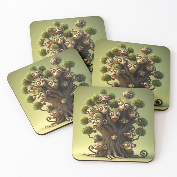 Item preview, Arbol de Monos Numero 1 designed and sold by YourSpoty.