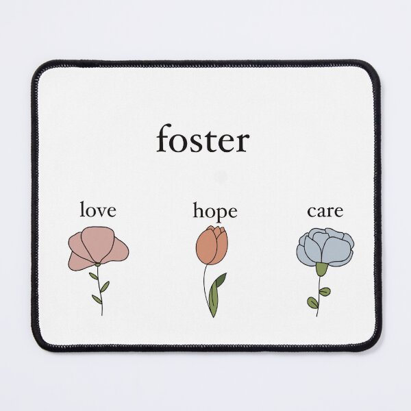 Item preview, Foster care flower print designed and sold by Jenna Heath.