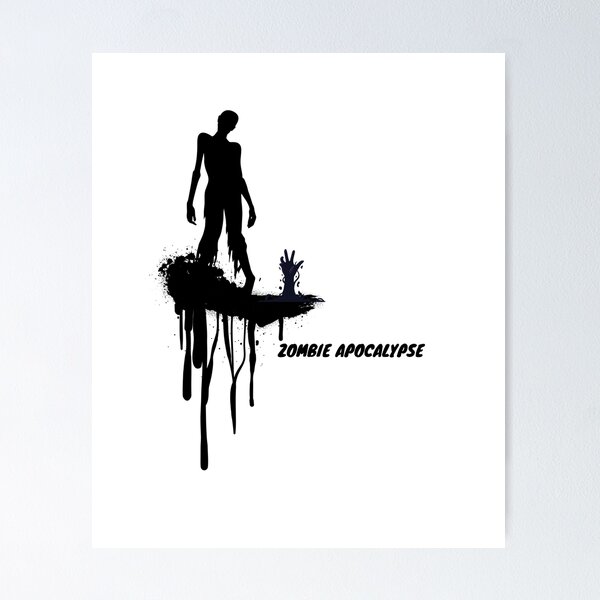 Item preview, Zombie apocalypse #1 designed and sold by ArtQuirx23.