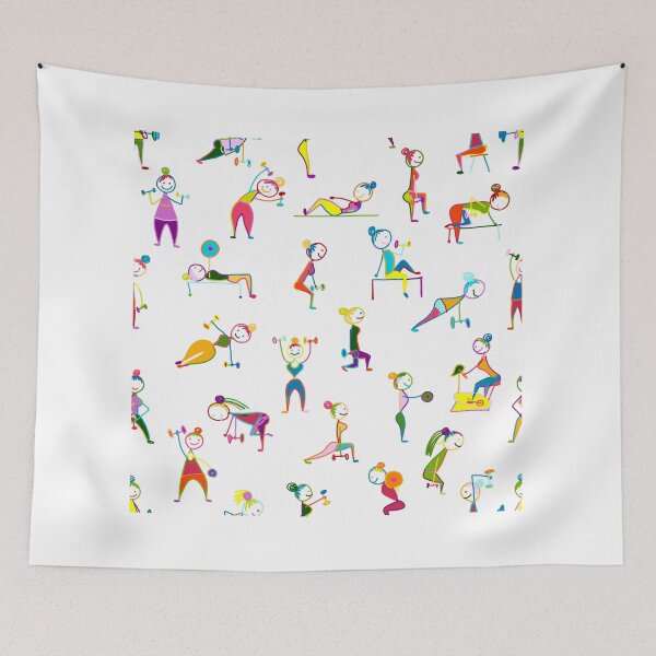 Item preview, Fitness girls designed and sold by Kudryashka.