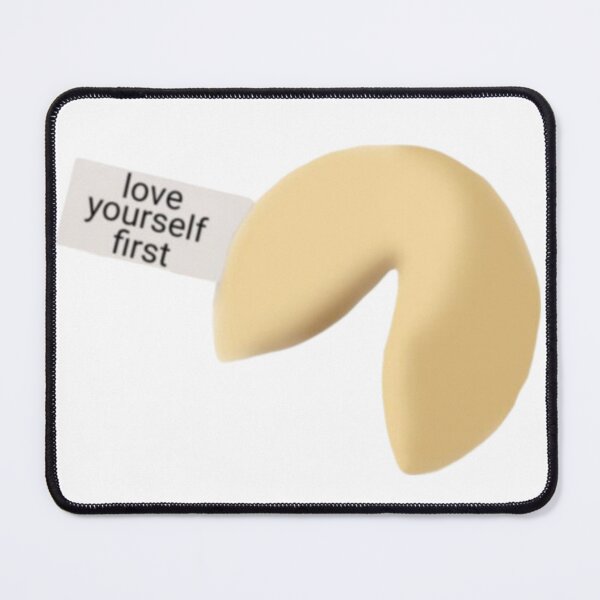 Item preview, Love yourself first, fortune cookie designed and sold by Artistkhg.