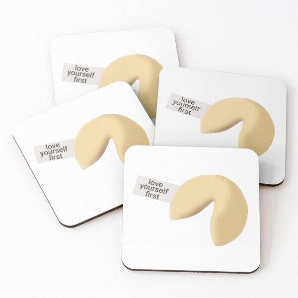 Item preview, Love yourself first, fortune cookie designed and sold by Artistkhg.