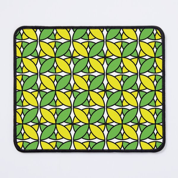 Artikelvorschau, Gelbes und grünes, nahtloses Blumenmuster entworfen und verkauft von S4Graphics.