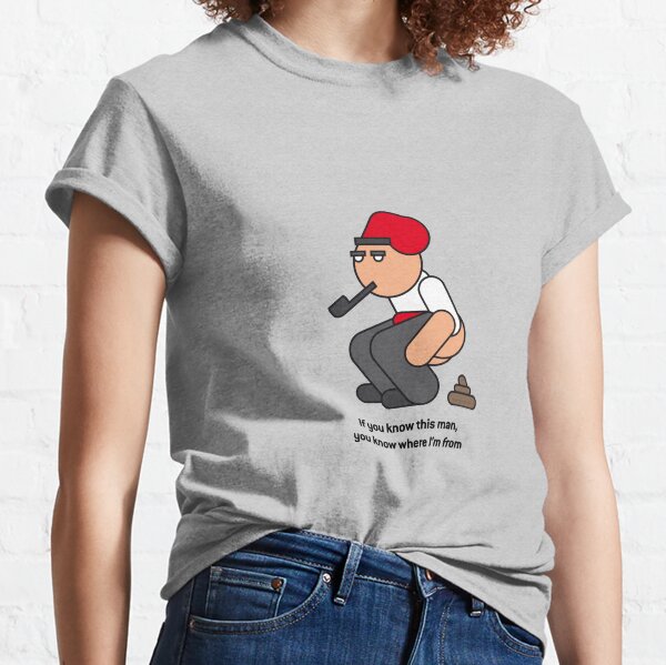 Caganer, the pooping man Classic T-Shirt
