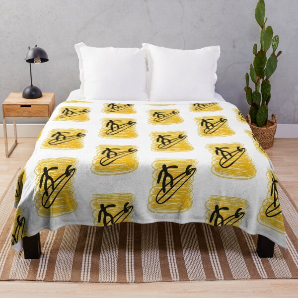 Item preview, Surf design minimalist yellow surf California designed and sold by Tropical Blood.