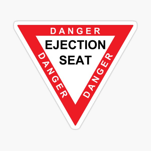 Ejection Seat Sticker
