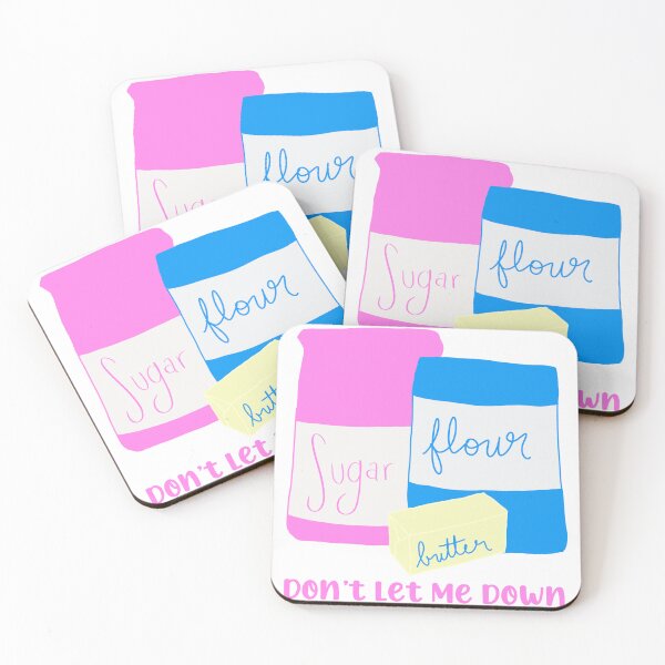 Item preview, Sugar Butter Flour Waitress Pink designed and sold by WithLoveRachael.