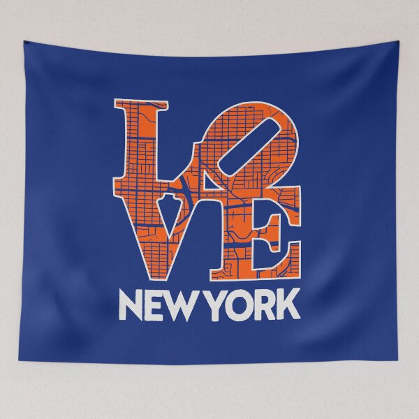 Item preview, Love New York City Map NY 718 designed and sold by pixeljamz.