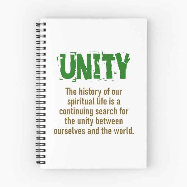 Item preview, The History Of Our Spiritual Life - Unity Quote designed and sold by CrankyOldDude.