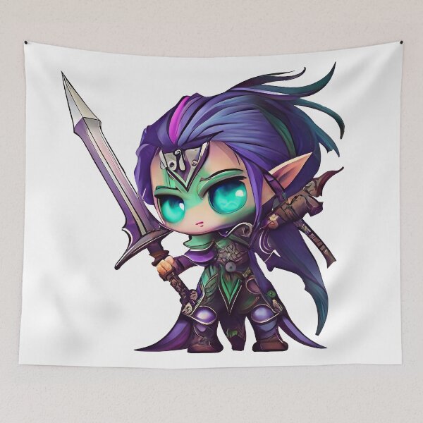 Item preview, Elf Warrior designed and sold by TaurusDigital.