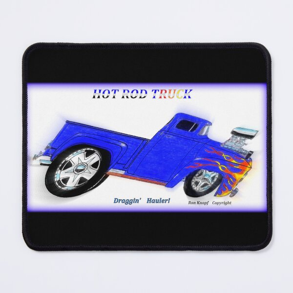 Item preview, Trucks // Draggin' Hauler // Hot Rod Truck designed and sold by Imagin8er.