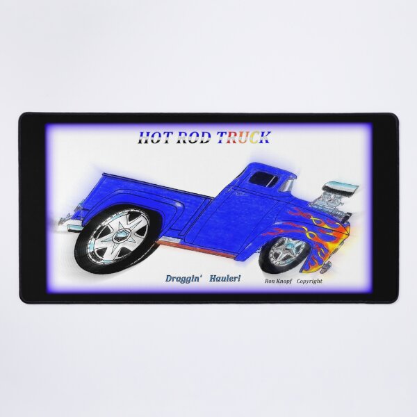 Item preview, Trucks // Draggin' Hauler // Hot Rod Truck designed and sold by Imagin8er.