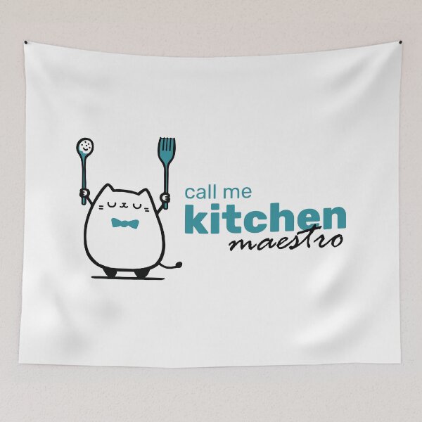 Item preview, Kitchen maestro funny cat designed and sold by Dignific.