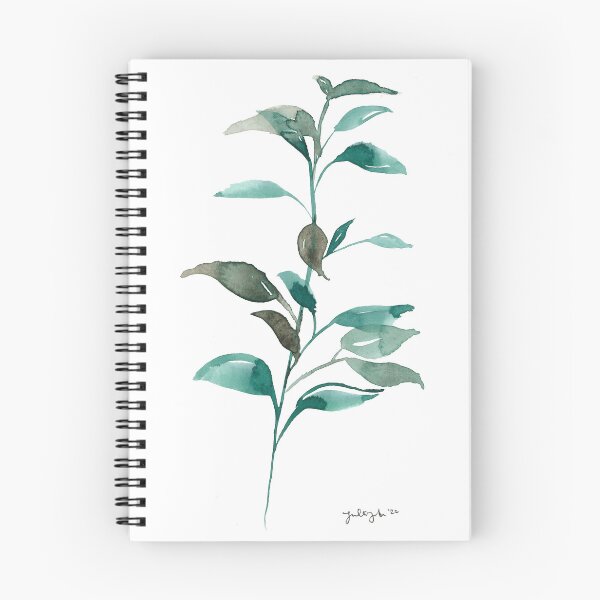Item preview, Dark Green Watercolor Plant designed and sold by juliayuka.