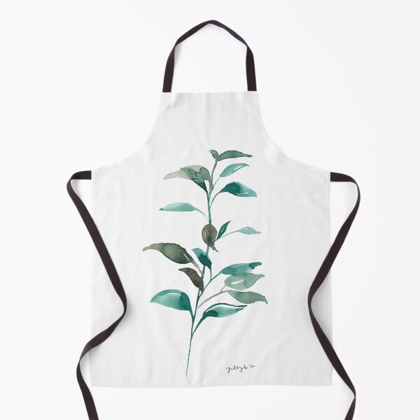 Item preview, Dark Green Watercolor Plant designed and sold by juliayuka.