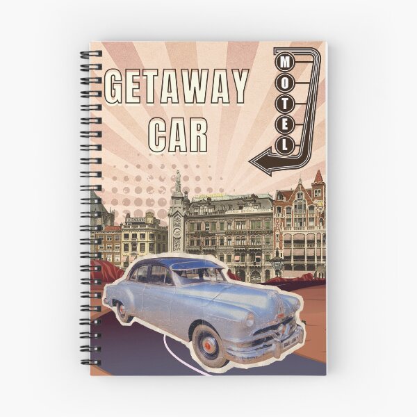 Item preview, Vintage Getaway Car  designed and sold by LyricalSmileDZN.