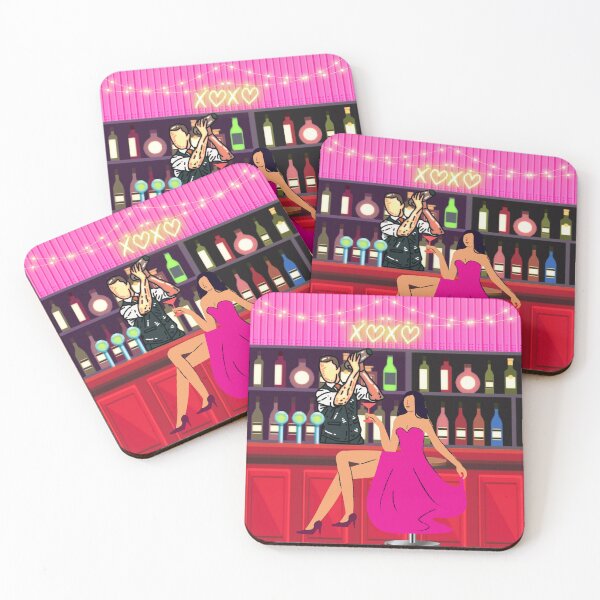 Item preview, Glam Lady at a Bar designed and sold by MandySJ.