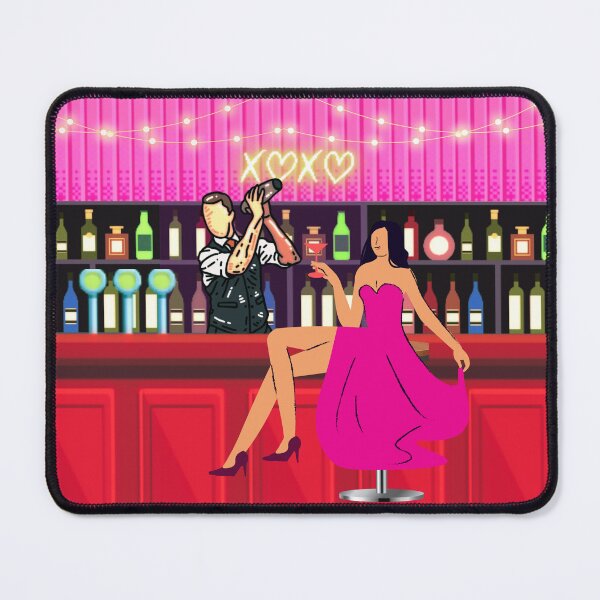 Item preview, Glam Lady at a Bar designed and sold by MandySJ.