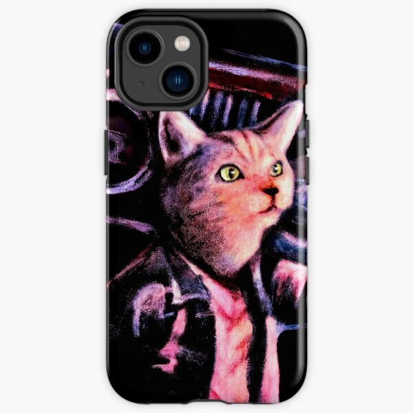 Boombox Kitty (2018) by Jay Conning  iPhone Tough Case