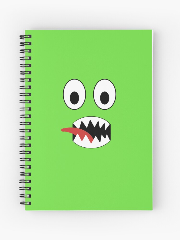 GREEN FACE Rainbow Friends, Blue Rainbow Friends.VIDEOGAME. Halloween  Spiral Notebook for Sale by Mycutedesings-1