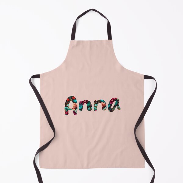 Item preview, Floral Anna Name : Anna Name With Flowers  designed and sold by ABCDEmily ©.