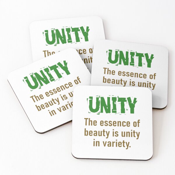 Item preview, The Essence Of Beauty - Unity Quote designed and sold by CrankyOldDude.