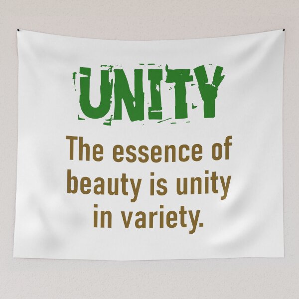 Item preview, The Essence Of Beauty - Unity Quote designed and sold by CrankyOldDude.