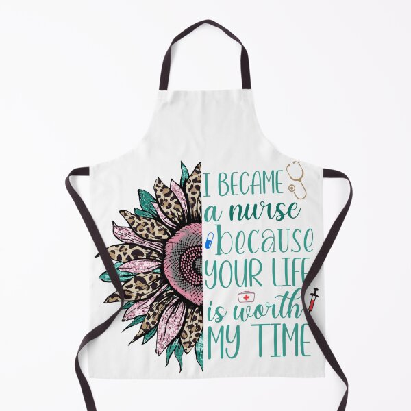 Item preview, Sunflower Nurse - Your Life Is Worth My Time designed and sold by TheAchyArtist.