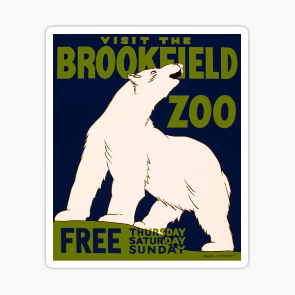 Vista previa del artículo con la obra «Visita el zoológico de Brookfield», diseñado y vendido por romeobravado.